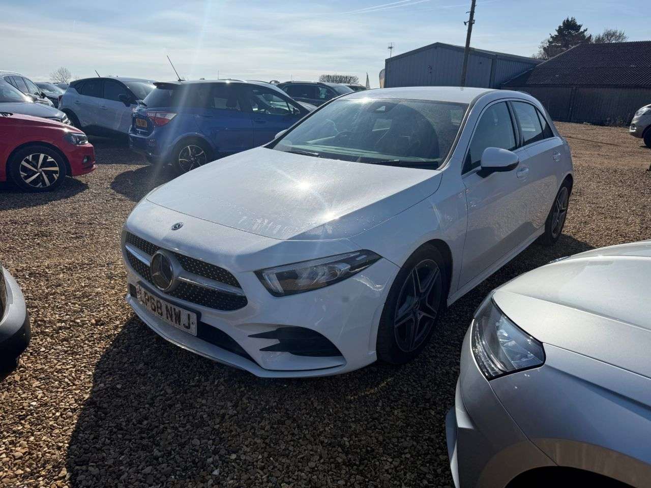 A 2018 MERCEDES-BENZ A-CLASS 1.3 A180 AMG Line Hatchback 5dr Petrol Manual Euro 6 (s/s) (136 ps) A 2018 MERCEDES-BENZ A-CLASS 1.3 A180 AMG Line Hatchback 5dr Petrol Manual Euro 6 (s/s) (136 ps)