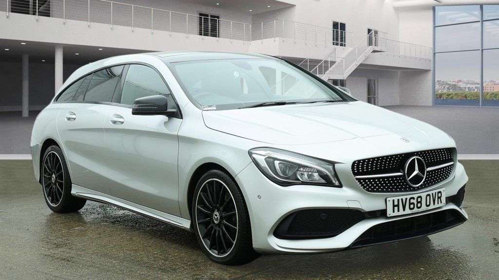 A 2018 MERCEDES-BENZ CLA 2.1 CLA220d AMG Line Shooting Brake 5dr Diesel 7G-DCT Euro 6 (s/s) (177 ps) A 2018 MERCEDES-BENZ CLA 2.1 CLA220d AMG Line Shooting Brake 5dr Diesel 7G-DCT Euro 6 (s/s) (177 ps)