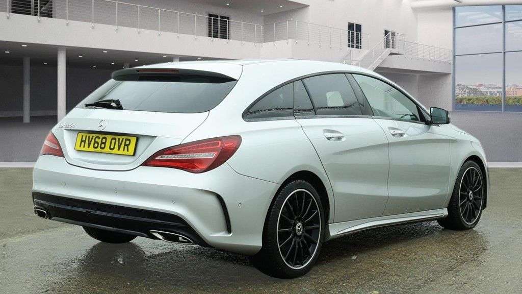 A 2018 MERCEDES-BENZ CLA 2.1 CLA220d AMG Line Shooting Brake 5dr Diesel 7G-DCT Euro 6 (s/s) (177 ps) A 2018 MERCEDES-BENZ CLA 2.1 CLA220d AMG Line Shooting Brake 5dr Diesel 7G-DCT Euro 6 (s/s) (177 ps)