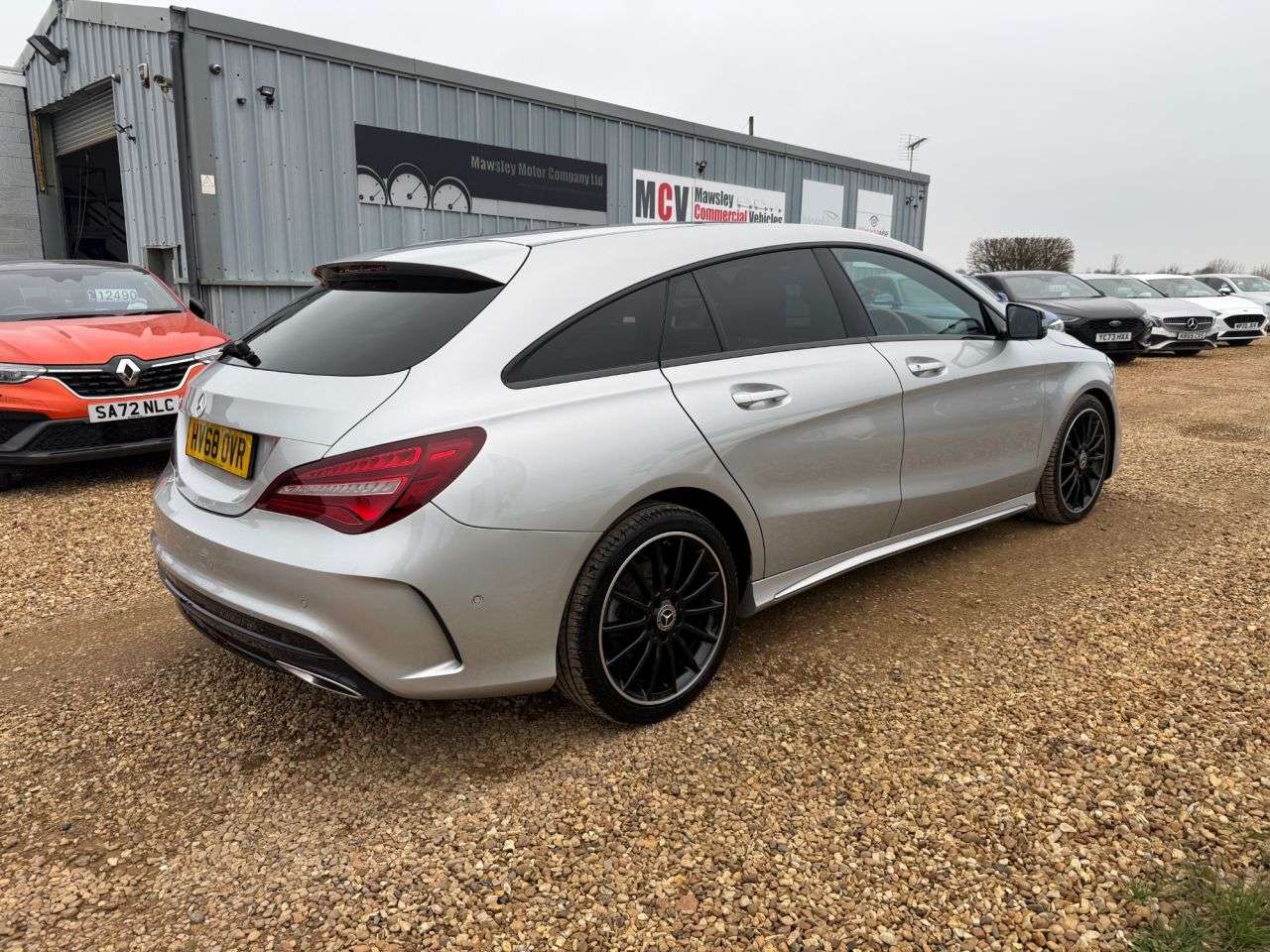 A 2018 MERCEDES-BENZ CLA 2.1 CLA220d AMG Line Shooting Brake 5dr Diesel 7G-DCT Euro 6 (s/s) (177 ps) A 2018 MERCEDES-BENZ CLA 2.1 CLA220d AMG Line Shooting Brake 5dr Diesel 7G-DCT Euro 6 (s/s) (177 ps)