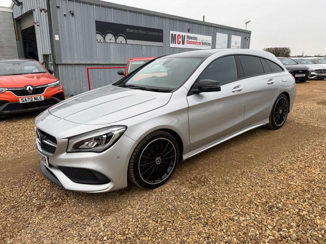 A 2018 MERCEDES-BENZ CLA 2.1 CLA220d AMG Line Shooting Brake 5dr Diesel 7G-DCT Euro 6 (s/s) (177 ps) A 2018 MERCEDES-BENZ CLA 2.1 CLA220d AMG Line Shooting Brake 5dr Diesel 7G-DCT Euro 6 (s/s) (177 ps)