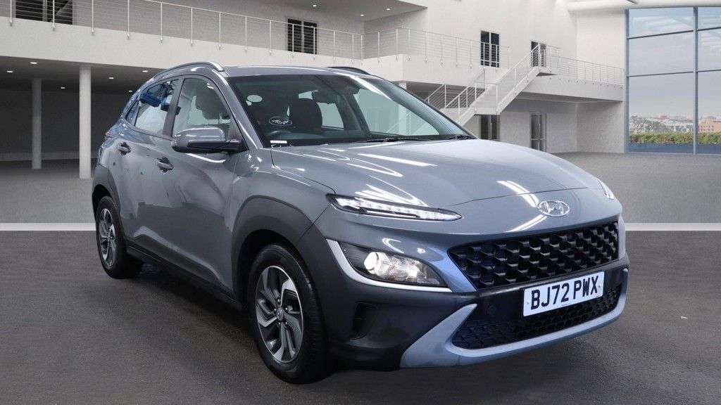 A 2022 HYUNDAI KONA 1.6 h-GDi SE Connect SUV 5dr Petrol Hybrid DCT Euro 6 (s/s) (141 ps) A 2022 HYUNDAI KONA 1.6 h-GDi SE Connect SUV 5dr Petrol Hybrid DCT Euro 6 (s/s) (141 ps)