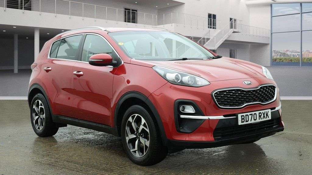 A 2021 KIA SPORTAGE 1.6 CRDi MHEV 2 SUV 5dr Diesel Hybrid DCT Euro 6 (s/s) (134 bhp) A 2021 KIA SPORTAGE 1.6 CRDi MHEV 2 SUV 5dr Diesel Hybrid DCT Euro 6 (s/s) (134 bhp)