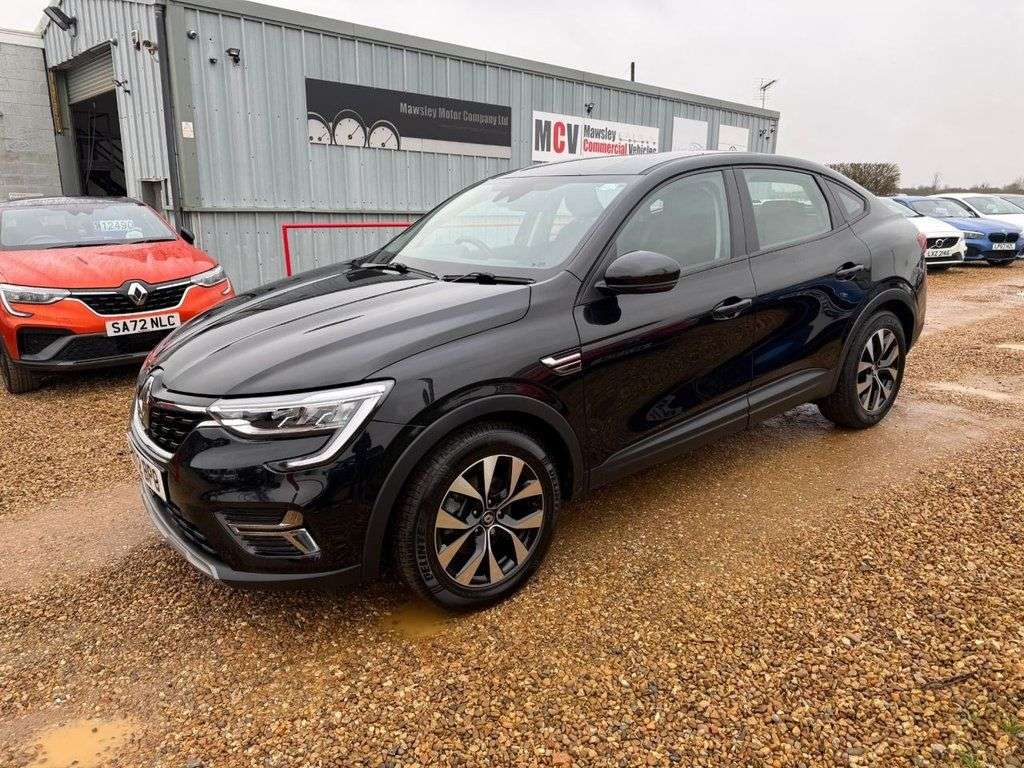 A 2023 RENAULT ARKANA 1.6 E-TECH evolution SUV 5dr Petrol Hybrid Auto 2WD Euro 6 (s/s) (145 ps) A 2023 RENAULT ARKANA 1.6 E-TECH evolution SUV 5dr Petrol Hybrid Auto 2WD Euro 6 (s/s) (145 ps)