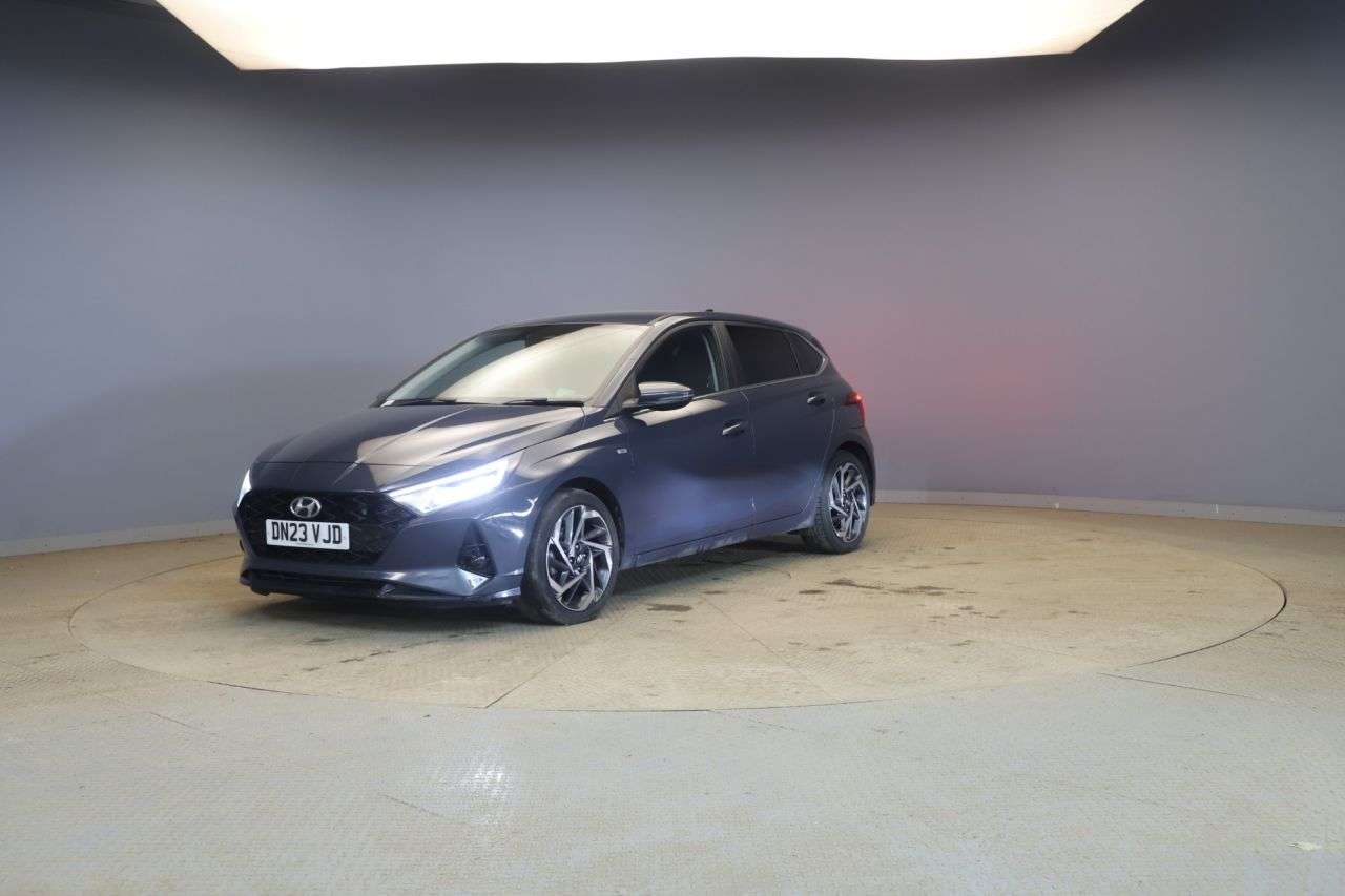 A 2023 HYUNDAI I20 1.0 T-GDi MHEV Premium Hatchback 5dr Petrol Hybrid DCT Euro 6 (s/s) (100 ps A 2023 HYUNDAI I20 1.0 T-GDi MHEV Premium Hatchback 5dr Petrol Hybrid DCT Euro 6 (s/s) (100 ps