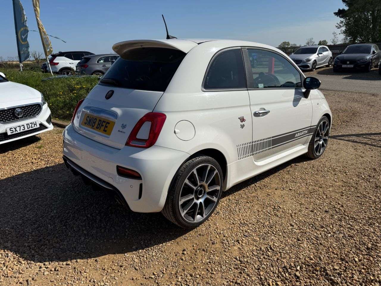 A 2018 ABARTH 595 1.4 T-Jet Turismo Hatchback 3dr Petrol Manual Euro 6 (165 bhp) A 2018 ABARTH 595 1.4 T-Jet Turismo Hatchback 3dr Petrol Manual Euro 6 (165 bhp)