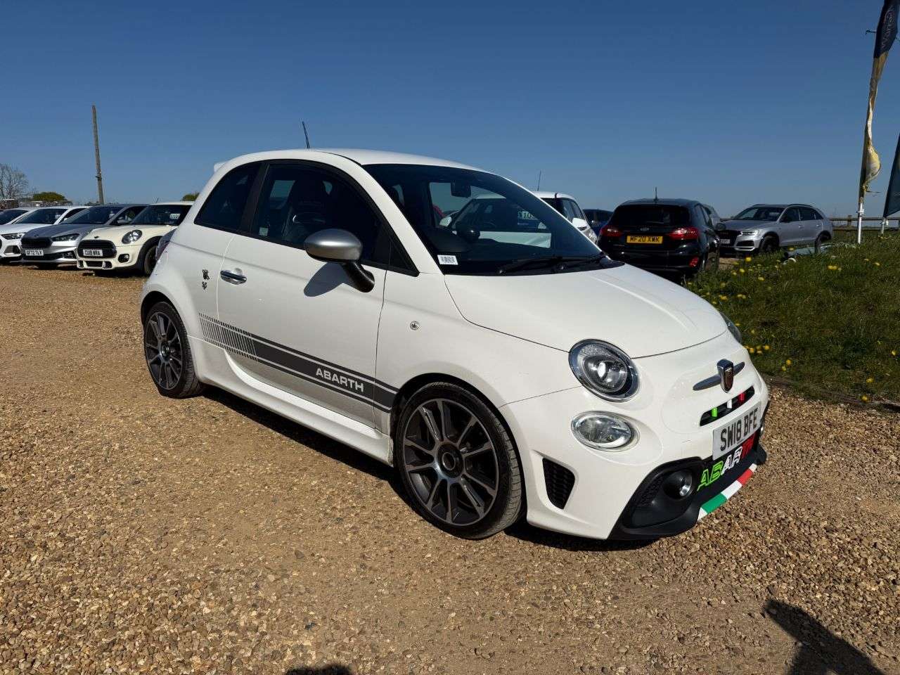 A 2018 ABARTH 595 1.4 T-Jet Turismo Hatchback 3dr Petrol Manual Euro 6 (165 bhp) A 2018 ABARTH 595 1.4 T-Jet Turismo Hatchback 3dr Petrol Manual Euro 6 (165 bhp)