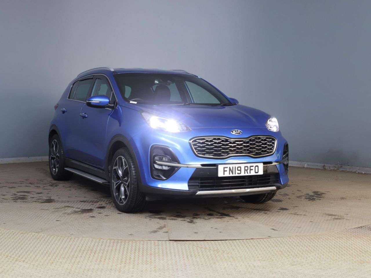 A 2019 KIA SPORTAGE 1.6 T-GDi GT-Line SUV 5dr Petrol Manual Euro 6 (s/s) (174 bhp) A 2019 KIA SPORTAGE 1.6 T-GDi GT-Line SUV 5dr Petrol Manual Euro 6 (s/s) (174 bhp)