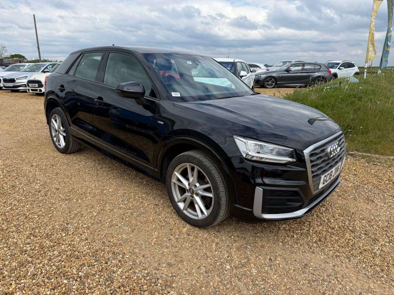 A 2018 AUDI Q2 1.4 TFSI CoD S line SUV 5dr Petrol Manual Euro 6 (s/s) (150 ps) A 2018 AUDI Q2 1.4 TFSI CoD S line SUV 5dr Petrol Manual Euro 6 (s/s) (150 ps)