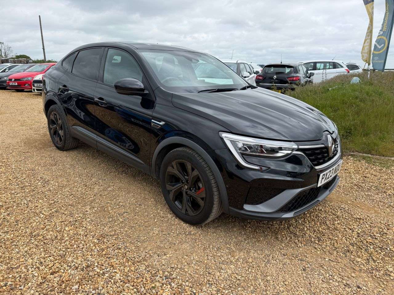 A 2023 RENAULT ARKANA 1.6 E-TECH r.s. line SUV 5dr Petrol Hybrid Auto 2WD Euro 6 (s/s) (145 bhp) A 2023 RENAULT ARKANA 1.6 E-TECH r.s. line SUV 5dr Petrol Hybrid Auto 2WD Euro 6 (s/s) (145 bhp)