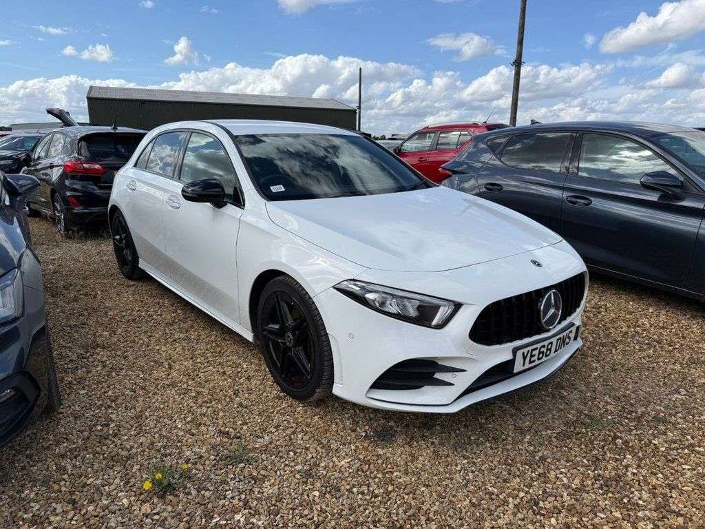 A 2019 MERCEDES-BENZ A-CLASS 1.5 A180d AMG Line (Premium) Hatchback 5dr Diesel 7G-DCT Euro 6 (s/s) (116 A 2019 MERCEDES-BENZ A-CLASS 1.5 A180d AMG Line (Premium) Hatchback 5dr Diesel 7G-DCT Euro 6 (s/s) (116