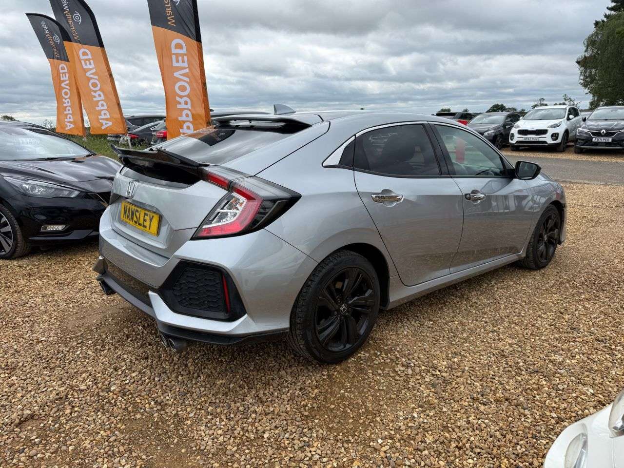 A 2019 HONDA CIVIC 1.5 VTEC Turbo Prestige Hatchback 5dr Petrol Manual Euro 6 (s/s) (182 ps) A 2019 HONDA CIVIC 1.5 VTEC Turbo Prestige Hatchback 5dr Petrol Manual Euro 6 (s/s) (182 ps)