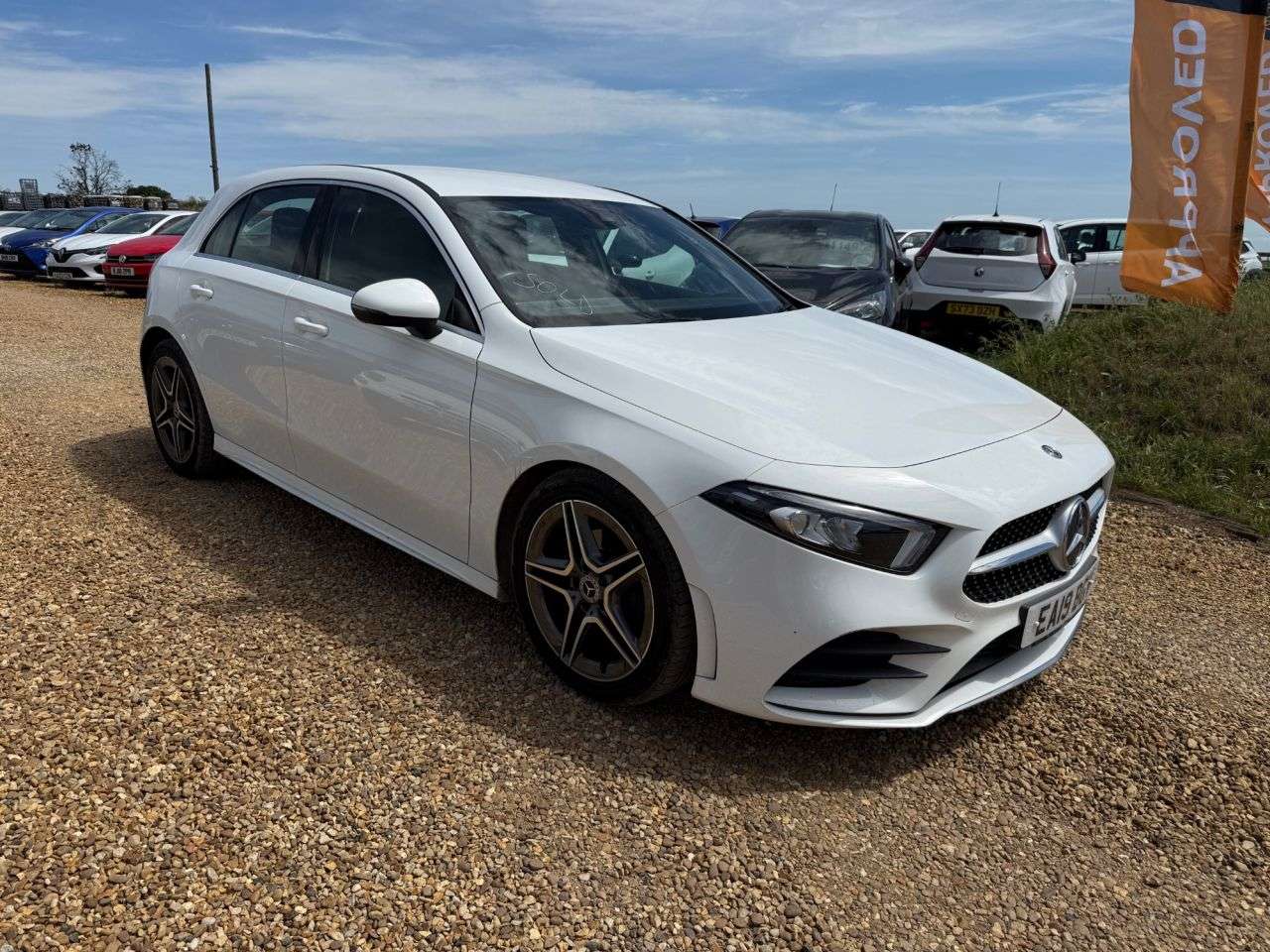 A 2019 MERCEDES-BENZ A CLASS 1.3 A180 AMG Line Hatchback 5dr Petrol 7G-DCT Euro 6 (s/s) (136 ps) A 2019 MERCEDES-BENZ A CLASS 1.3 A180 AMG Line Hatchback 5dr Petrol 7G-DCT Euro 6 (s/s) (136 ps)