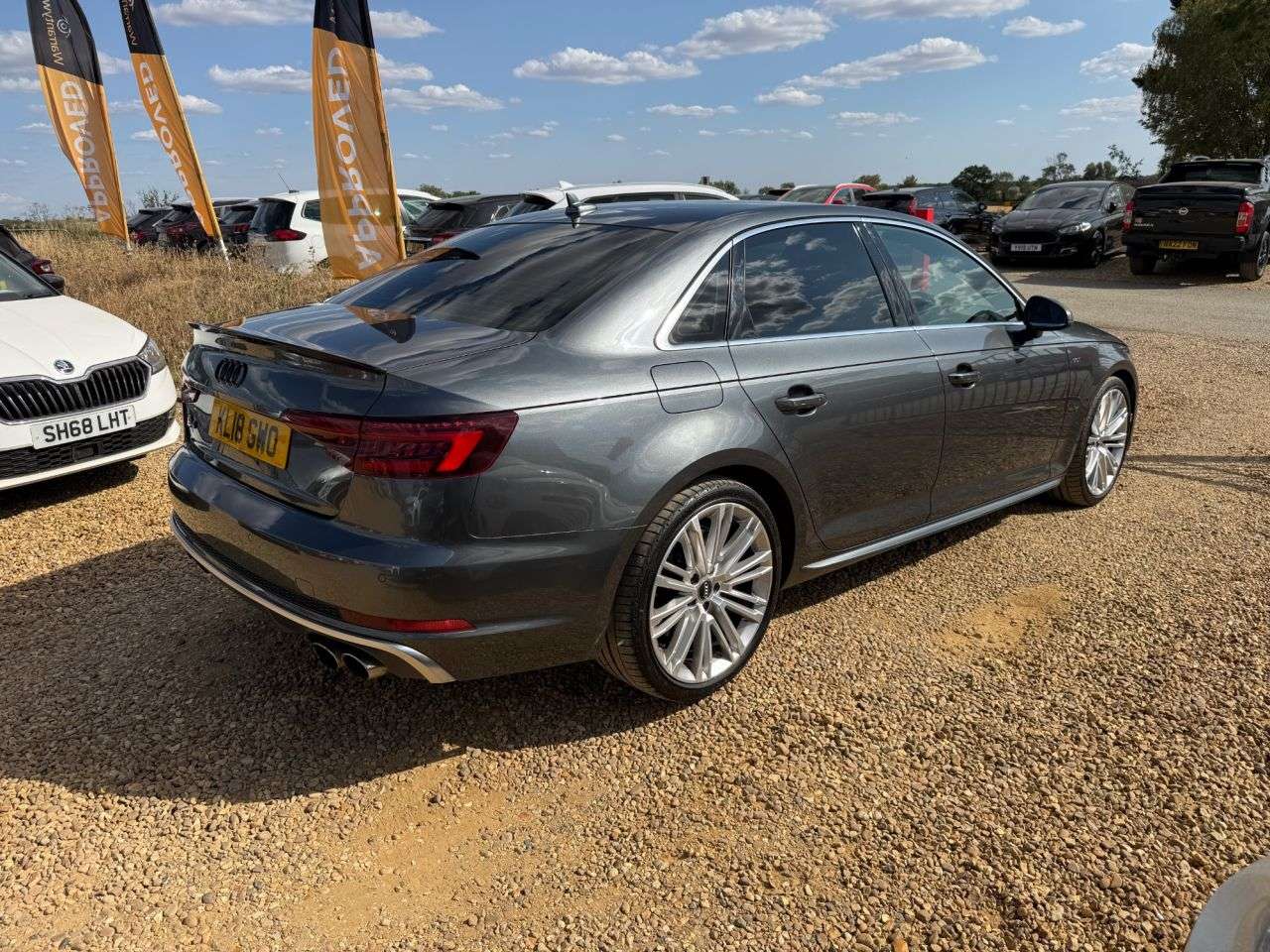 A 2018 AUDI S4 3.0 TFSI V6 Saloon 4dr Petrol Tiptronic quattro Euro 6 (s/s) (354 ps) A 2018 AUDI S4 3.0 TFSI V6 Saloon 4dr Petrol Tiptronic quattro Euro 6 (s/s) (354 ps)