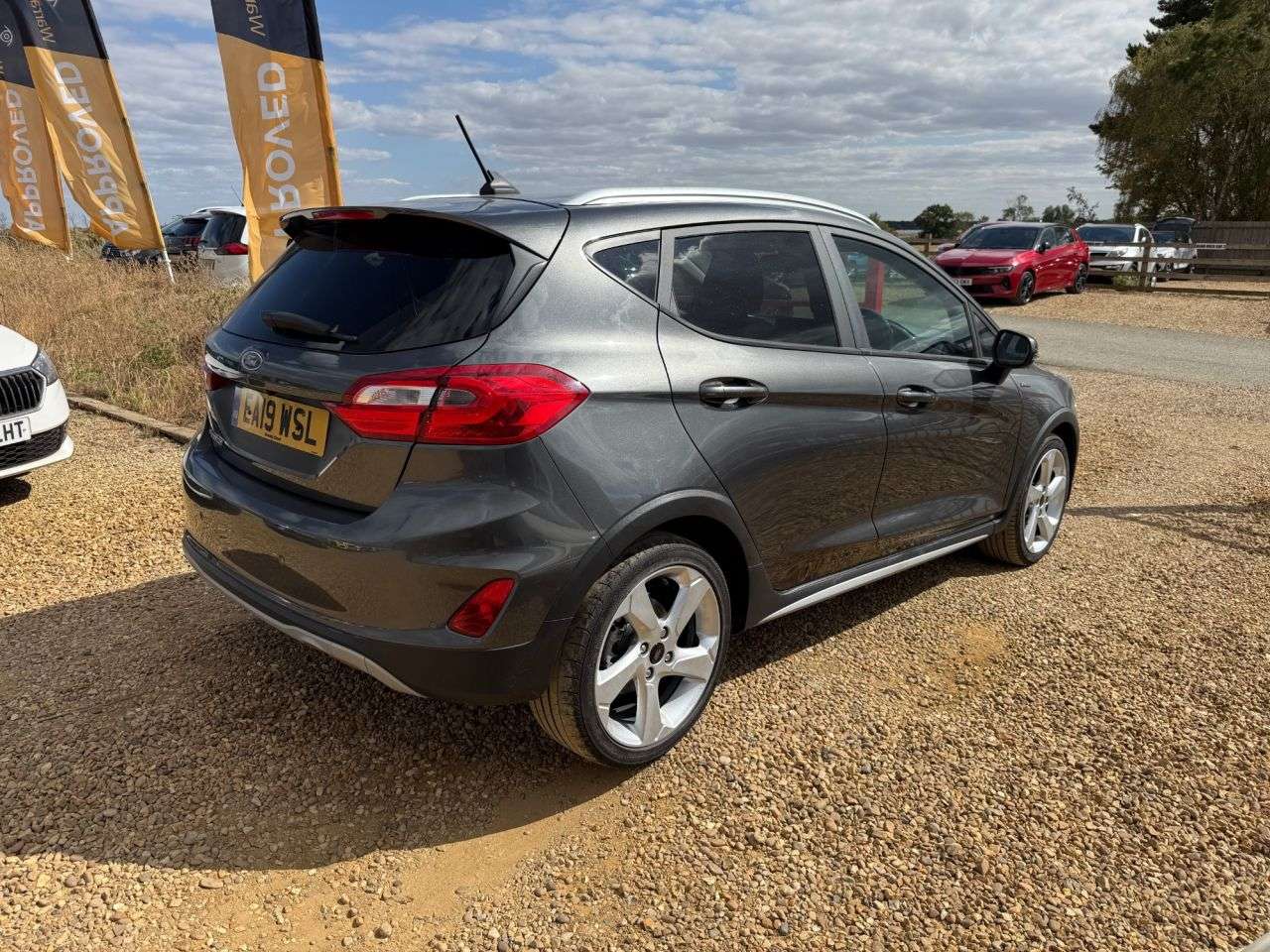 A 2019 FORD FIESTA 1.0T EcoBoost GPF Active X Hatchback 5dr Petrol Manual Euro 6 (s/s) (125 ps A 2019 FORD FIESTA 1.0T EcoBoost GPF Active X Hatchback 5dr Petrol Manual Euro 6 (s/s) (125 ps