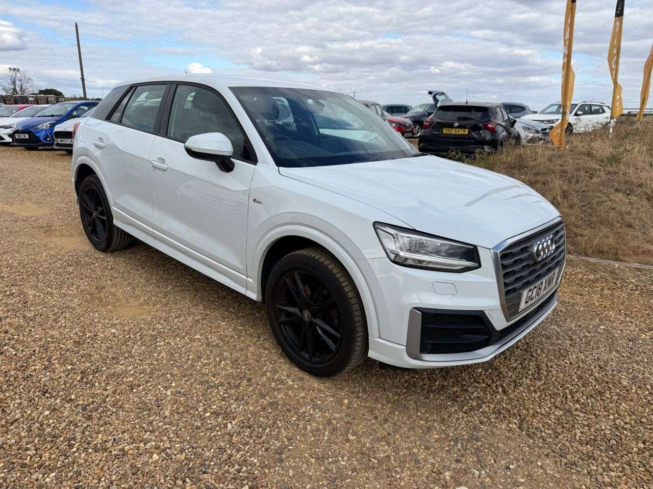 A 2018 AUDI Q2 1.4 TFSI CoD S line SUV 5dr Petrol Manual Euro 6 (s/s) (150 ps) A 2018 AUDI Q2 1.4 TFSI CoD S line SUV 5dr Petrol Manual Euro 6 (s/s) (150 ps)