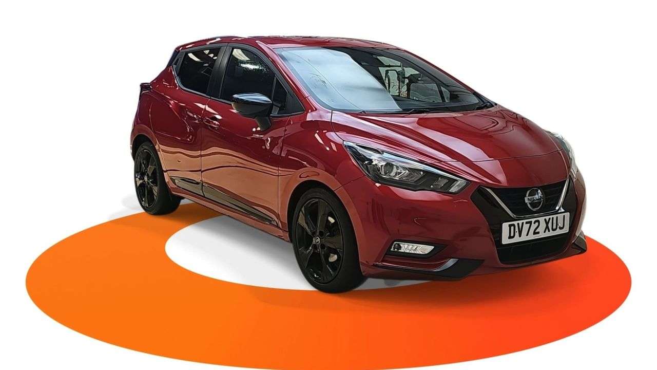A 2022 NISSAN MICRA 1.0 IG-T N-Sport Hatchback 5dr Petrol XTRON Euro 6 (s/s) (92 ps) A 2022 NISSAN MICRA 1.0 IG-T N-Sport Hatchback 5dr Petrol XTRON Euro 6 (s/s) (92 ps)