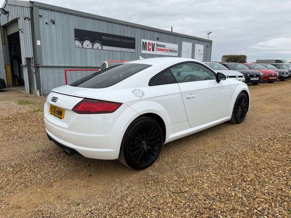A 2016 AUDI TT 1.8 TFSI Sport Coupe 3dr Petrol Manual Euro 6 (s/s) (180 ps) A 2016 AUDI TT 1.8 TFSI Sport Coupe 3dr Petrol Manual Euro 6 (s/s) (180 ps)