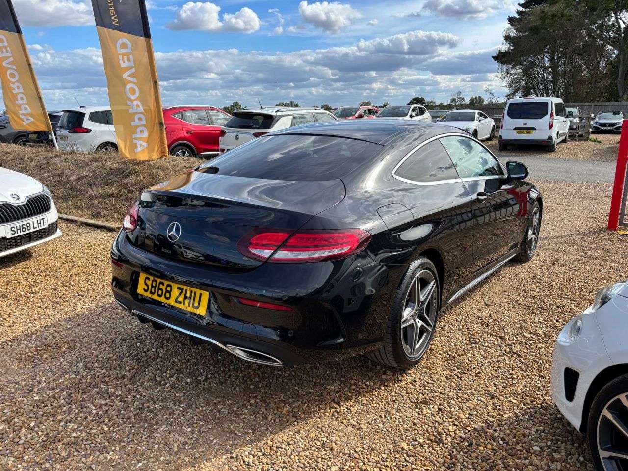 A 2019 MERCEDES-BENZ C CLASS 1.5 C200 MHEV AMG Line Coupe 2dr Petrol G-Tronic+ Euro 6 (s/s) (198 ps) A 2019 MERCEDES-BENZ C CLASS 1.5 C200 MHEV AMG Line Coupe 2dr Petrol G-Tronic+ Euro 6 (s/s) (198 ps)
