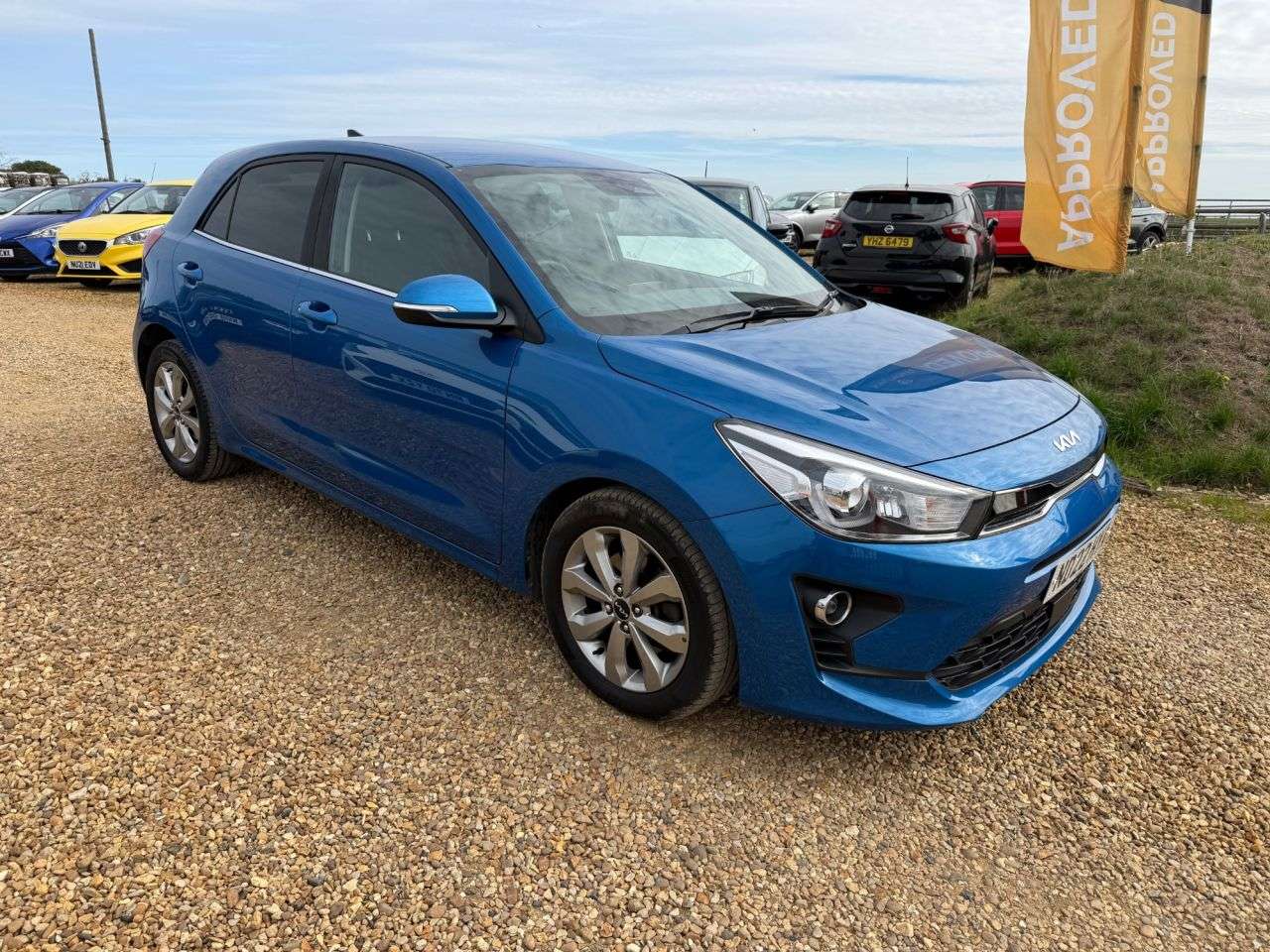 A 2022 KIA RIO 1.0 T-GDi MHEV 3 Hatchback 5dr Petrol Hybrid Manual Euro 6 (s/s) (118 bhp) A 2022 KIA RIO 1.0 T-GDi MHEV 3 Hatchback 5dr Petrol Hybrid Manual Euro 6 (s/s) (118 bhp)