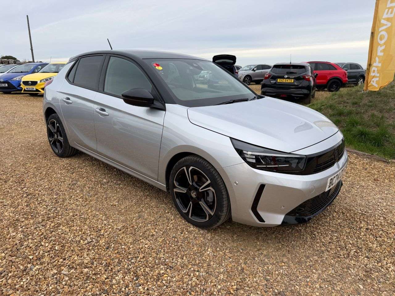A 2025 VAUXHALL CORSA 1.2 Turbo GS Hatchback 5dr Petrol Manual Euro 6 (s/s) (100 ps) A 2025 VAUXHALL CORSA 1.2 Turbo GS Hatchback 5dr Petrol Manual Euro 6 (s/s) (100 ps)