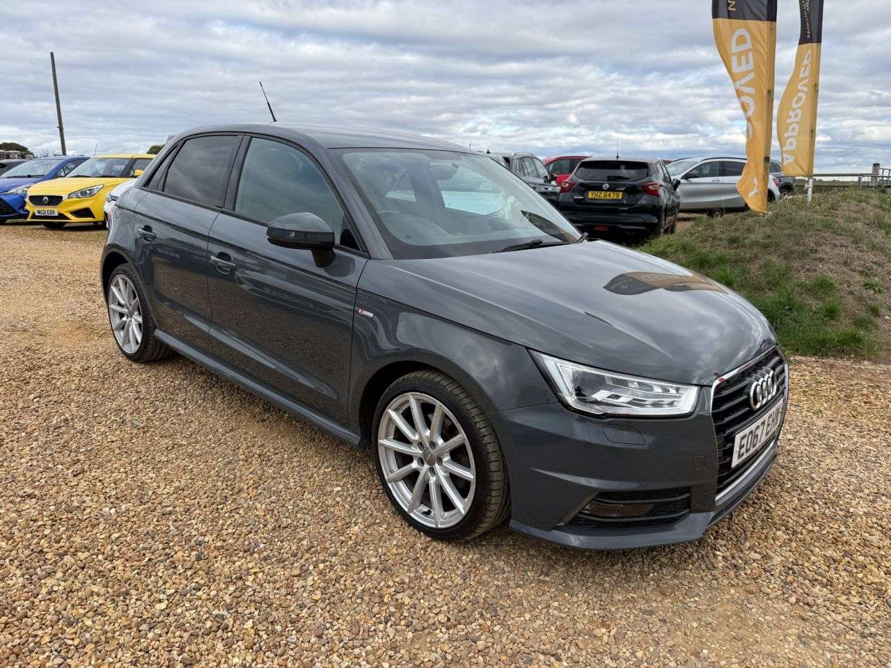 A 2017 AUDI A1 1.4 TFSI S line Sportback 5dr Petrol Manual Euro 6 (s/s) (125 ps) A 2017 AUDI A1 1.4 TFSI S line Sportback 5dr Petrol Manual Euro 6 (s/s) (125 ps)