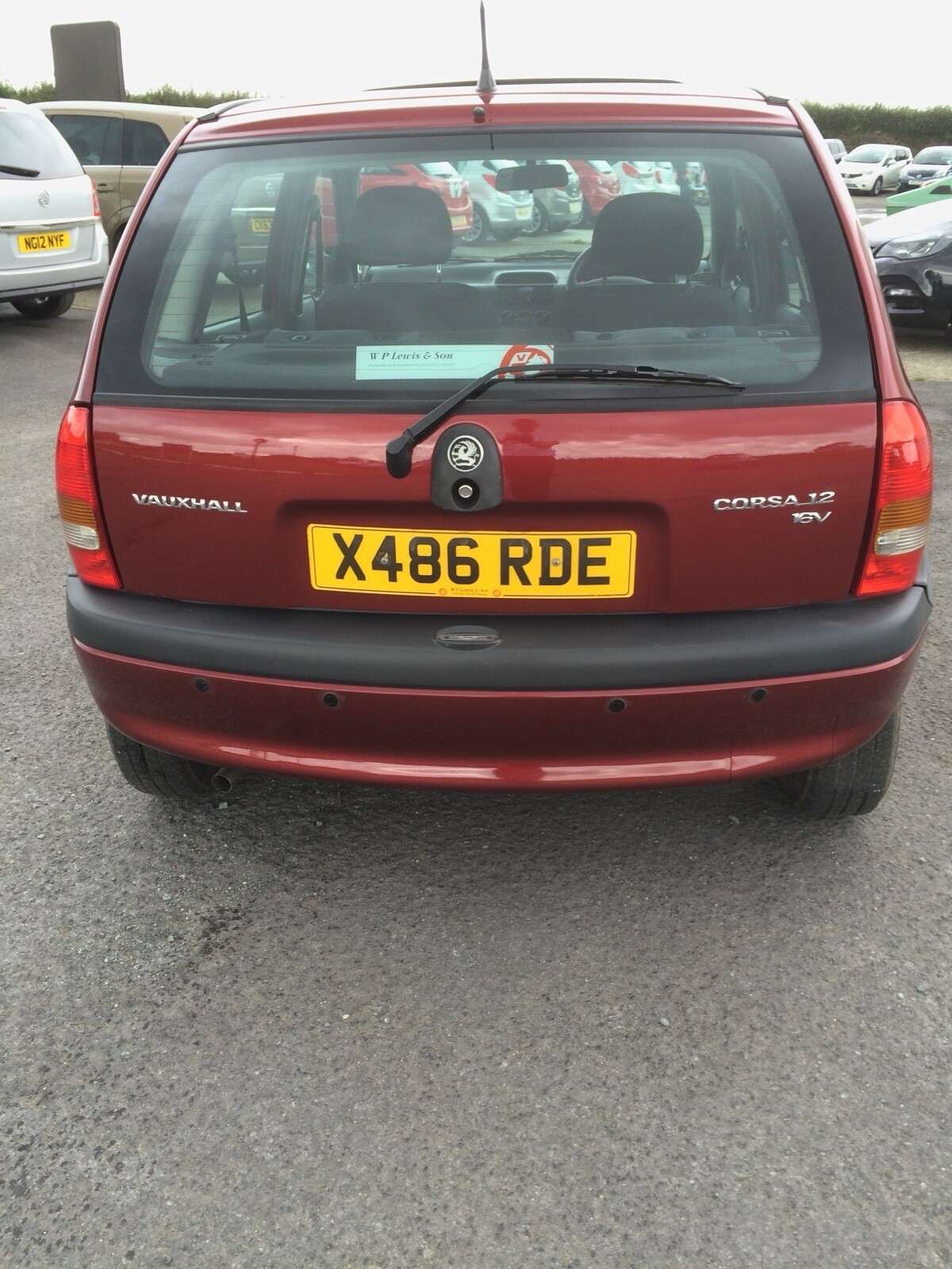 2000 VAUXHALL CORSA 2000 VAUXHALL CORSA