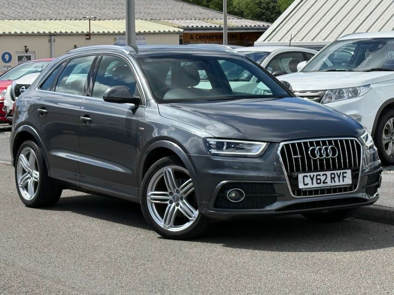 A 2012 AUDI Q3 2.0 TDI S line SUV 5dr Diesel S Tronic quattro Euro 5 (s/s) (177 ps) A 2012 AUDI Q3 2.0 TDI S line SUV 5dr Diesel S Tronic quattro Euro 5 (s/s) (177 ps)