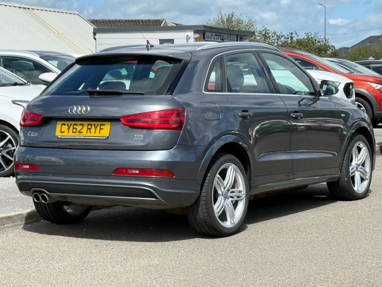 A 2012 AUDI Q3 2.0 TDI S line SUV 5dr Diesel S Tronic quattro Euro 5 (s/s) (177 ps) A 2012 AUDI Q3 2.0 TDI S line SUV 5dr Diesel S Tronic quattro Euro 5 (s/s) (177 ps)