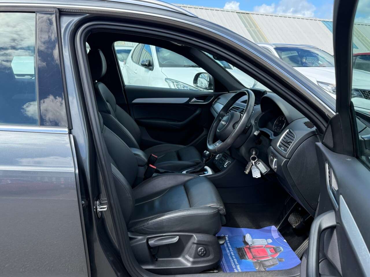 A 2012 AUDI Q3 2.0 TDI S line SUV 5dr Diesel S Tronic quattro Euro 5 (s/s) (177 ps) A 2012 AUDI Q3 2.0 TDI S line SUV 5dr Diesel S Tronic quattro Euro 5 (s/s) (177 ps)