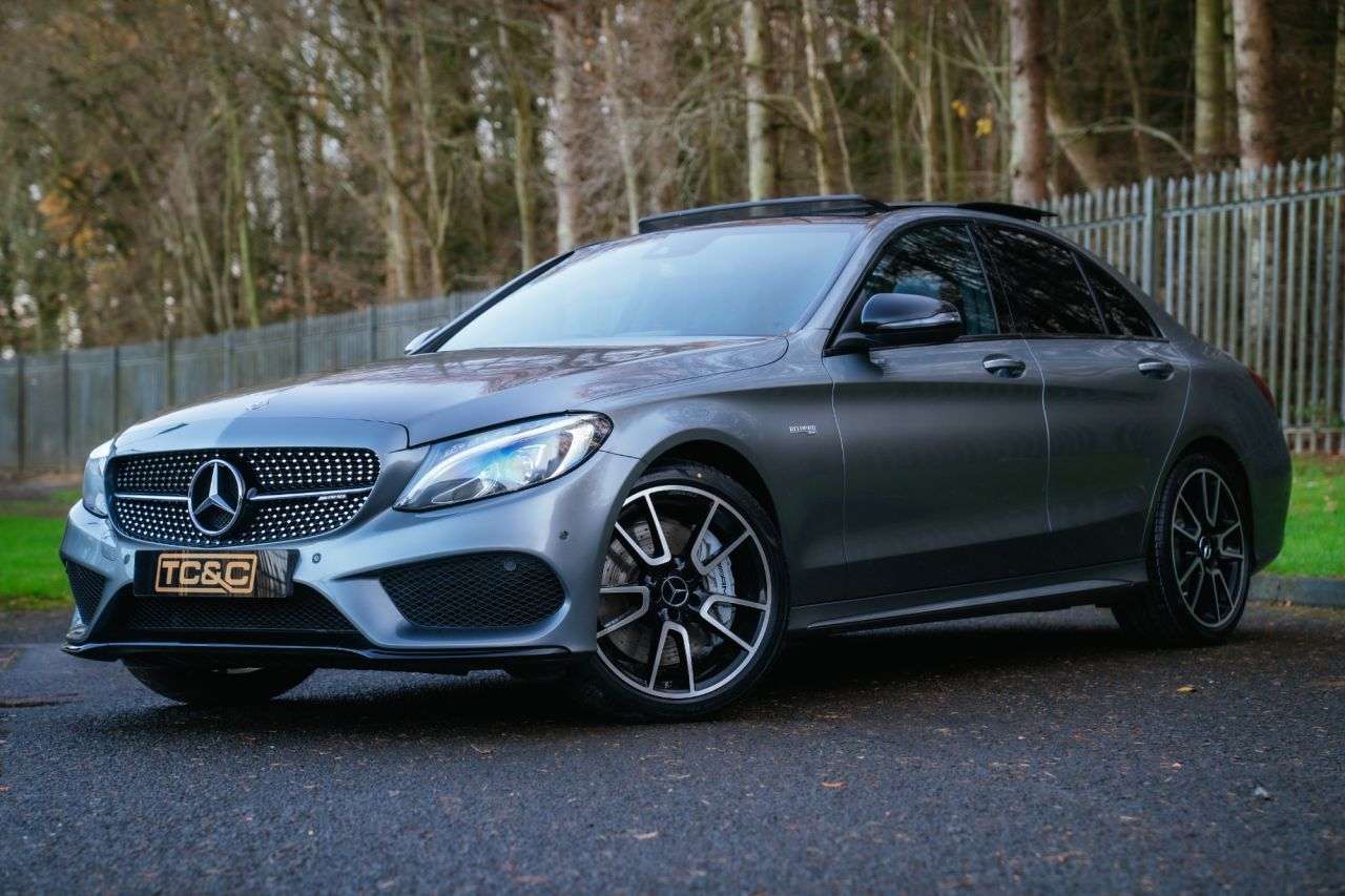 A 2018 MERCEDES-BENZ C-CLASS 3.0 C43 V6 AMG (Premium Plus) Saloon 4dr Petrol G-Tronic+ 4MATIC Euro 6 (s/ A 2018 MERCEDES-BENZ C-CLASS 3.0 C43 V6 AMG (Premium Plus) Saloon 4dr Petrol G-Tronic+ 4MATIC Euro 6 (s/