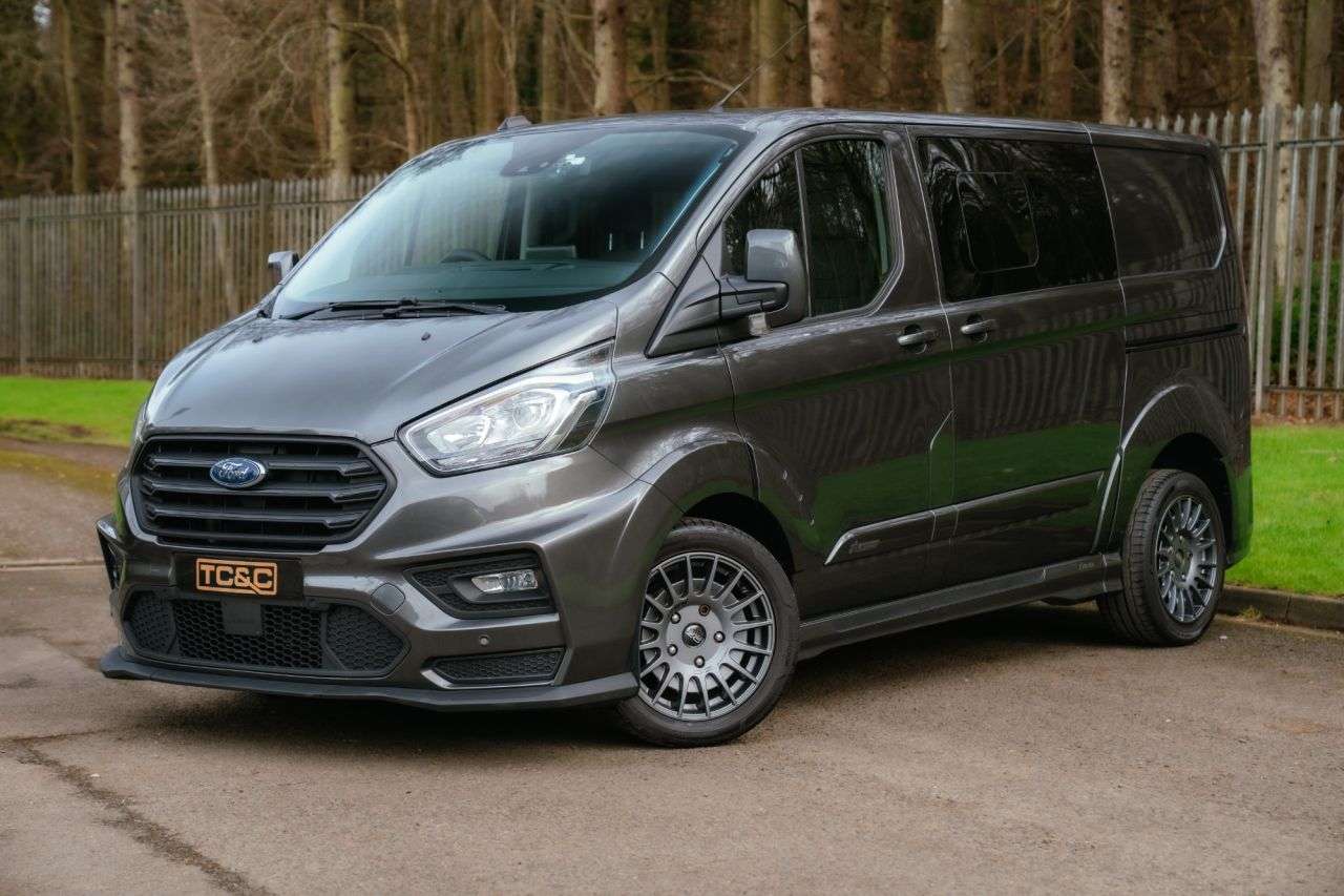 A 2023 FORD TRANSIT CUSTOM 2.0 320 EcoBlue MS-RT Crew Van Double Cab 5dr Diesel Auto L1 H1 Euro 6 (170 A 2023 FORD TRANSIT CUSTOM 2.0 320 EcoBlue MS-RT Crew Van Double Cab 5dr Diesel Auto L1 H1 Euro 6 (170