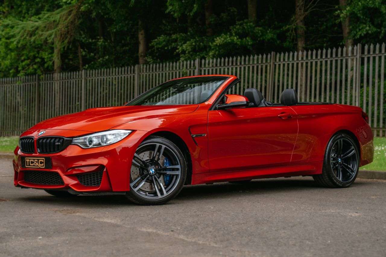 A 2017 BMW M4 3.0 BiTurbo Convertible 2dr Petrol DCT Euro 6 (s/s) (431 ps) A 2017 BMW M4 3.0 BiTurbo Convertible 2dr Petrol DCT Euro 6 (s/s) (431 ps)