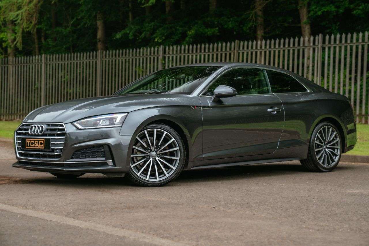 A 2019 AUDI A5 2.0 TFSI 40 S line Coupe 2dr Petrol S Tronic Euro 6 (s/s) (190 ps) A 2019 AUDI A5 2.0 TFSI 40 S line Coupe 2dr Petrol S Tronic Euro 6 (s/s) (190 ps)