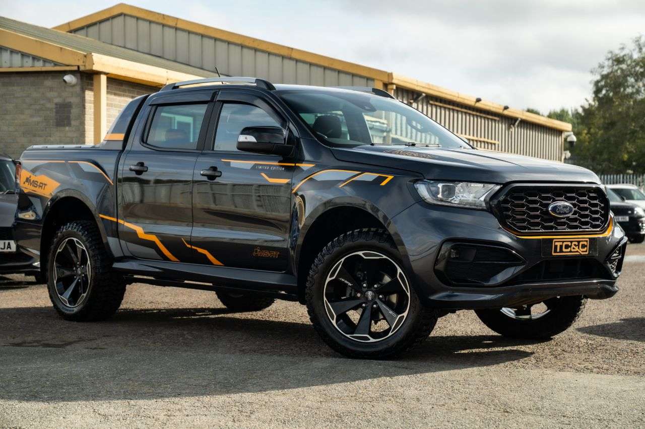 A 2022 FORD RANGER 2.0 EcoBlue MS-RT Pickup Double Cab 4dr Diesel Auto 4WD Euro 6 (s/s) (213 p A 2022 FORD RANGER 2.0 EcoBlue MS-RT Pickup Double Cab 4dr Diesel Auto 4WD Euro 6 (s/s) (213 p