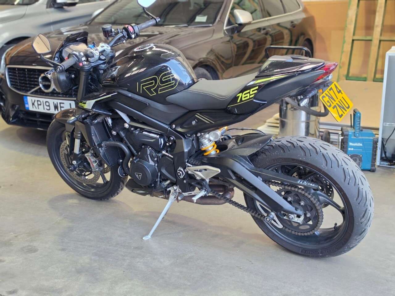 A 2024 TRIUMPH STREET TRIPLE 765 765 RS Naked Petrol Manual X-ring Euro 5 (131 ps) Scorpion Exhaust - Colour A 2024 TRIUMPH STREET TRIPLE 765 765 RS Naked Petrol Manual X-ring Euro 5 (131 ps) Scorpion Exhaust - Colour