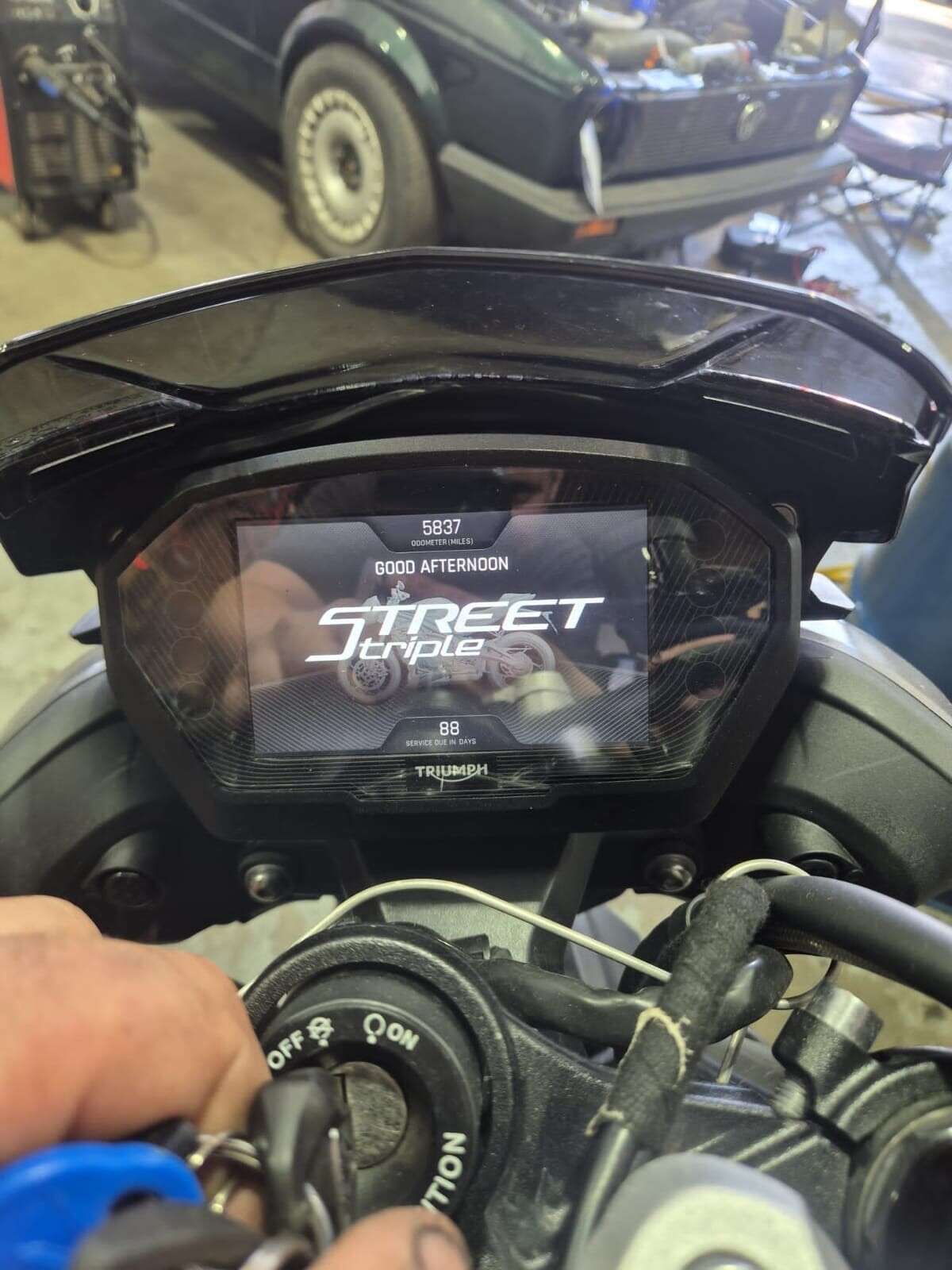 A 2024 TRIUMPH STREET TRIPLE 765 765 RS Naked Petrol Manual X-ring Euro 5 (131 ps) Scorpion Exhaust - Colour A 2024 TRIUMPH STREET TRIPLE 765 765 RS Naked Petrol Manual X-ring Euro 5 (131 ps) Scorpion Exhaust - Colour