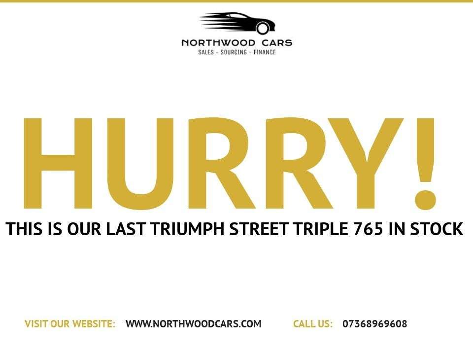 2024 TRIUMPH STREET TRIPLE 765 2024 TRIUMPH STREET TRIPLE 765