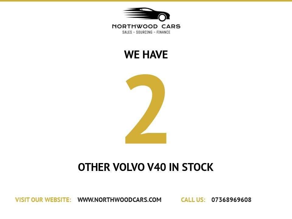 A 2015 VOLVO V40 1.6 T2 SE Hatchback 5dr Petrol Manual Euro 5 (s/s) (120 ps) Low Mileage - B A 2015 VOLVO V40 1.6 T2 SE Hatchback 5dr Petrol Manual Euro 5 (s/s) (120 ps) Low Mileage - B