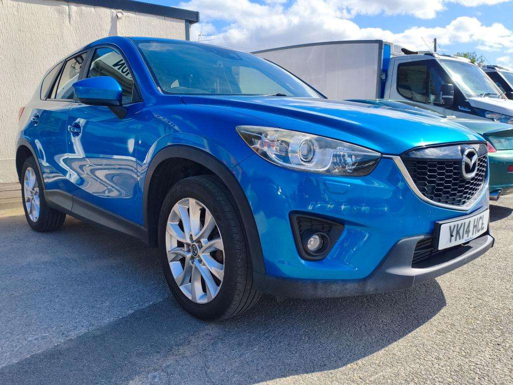 A 2014 MAZDA CX-5 Sport Nav D 4x4 | Diesel | Manual | SUV | Blue A 2014 MAZDA CX-5 Sport Nav D 4x4 | Diesel | Manual | SUV | Blue