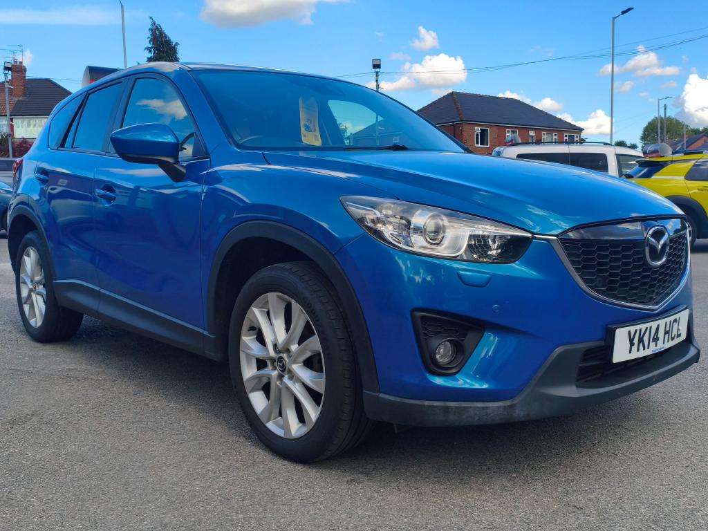 A 2014 MAZDA CX-5 Sport Nav D 4x4 | Diesel | Manual | SUV | Blue A 2014 MAZDA CX-5 Sport Nav D 4x4 | Diesel | Manual | SUV | Blue