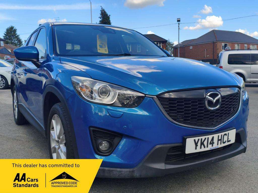 A 2014 MAZDA CX-5 Sport Nav D 4x4 | Diesel | Manual | SUV | Blue A 2014 MAZDA CX-5 Sport Nav D 4x4 | Diesel | Manual | SUV | Blue