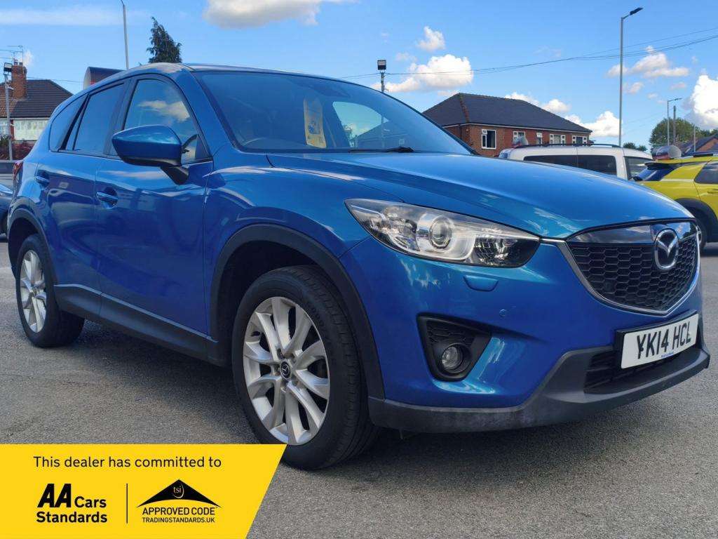 A 2014 MAZDA CX-5 Sport Nav D 4x4 | Diesel | Manual | SUV | Blue A 2014 MAZDA CX-5 Sport Nav D 4x4 | Diesel | Manual | SUV | Blue