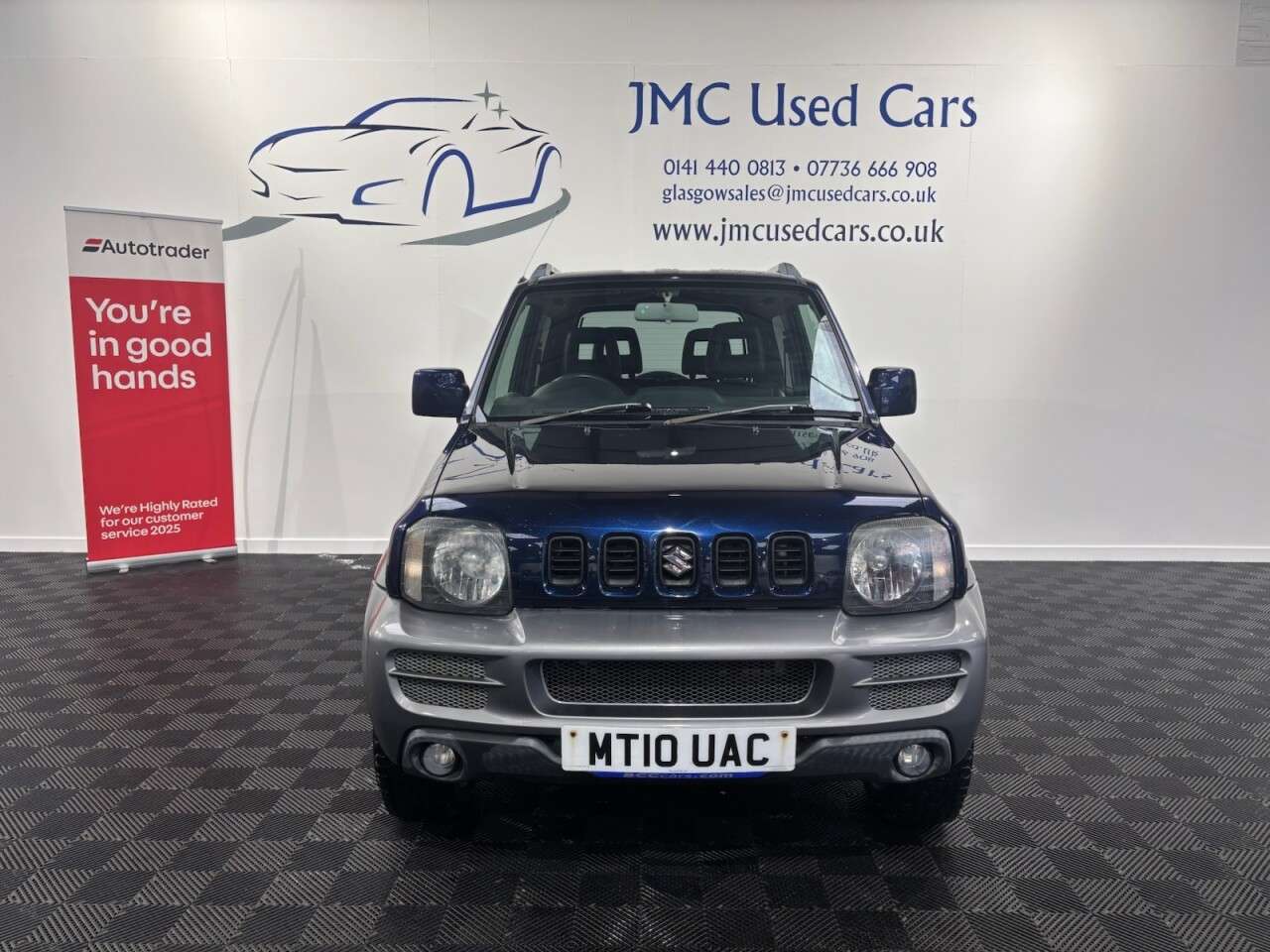 A 2010 SUZUKI JIMNY 1.3 SZ4 SUV 3dr Petrol Manual (171 g/km, 83 bhp) PART LEATHER A 2010 SUZUKI JIMNY 1.3 SZ4 SUV 3dr Petrol Manual (171 g/km, 83 bhp) PART LEATHER