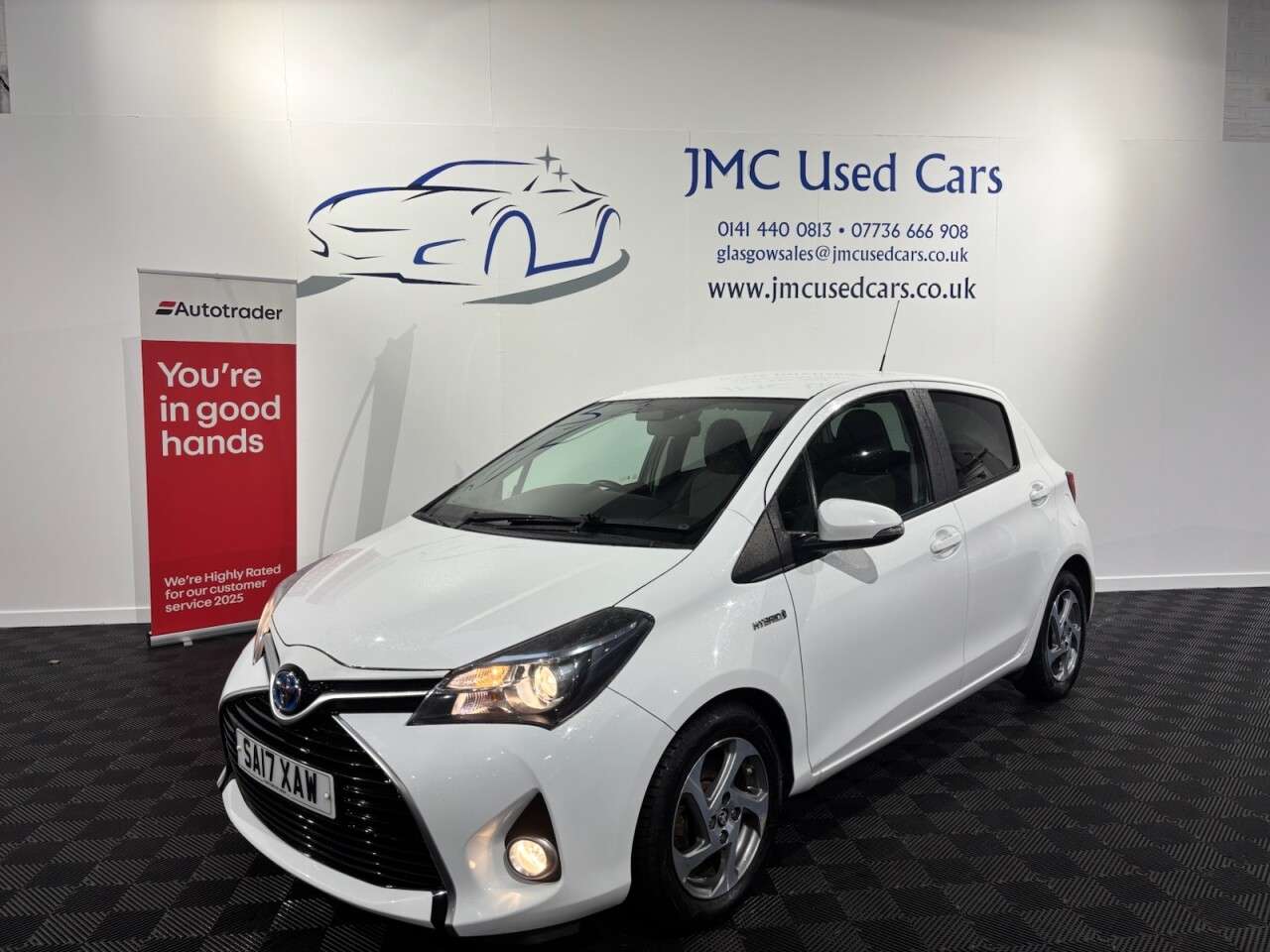 A 2017 TOYOTA YARIS 1.5 VVT-h Icon Hatchback 5dr Petrol Hybrid E-CVT Euro 6 (s/s) (100 ps) BLUE A 2017 TOYOTA YARIS 1.5 VVT-h Icon Hatchback 5dr Petrol Hybrid E-CVT Euro 6 (s/s) (100 ps) BLUE