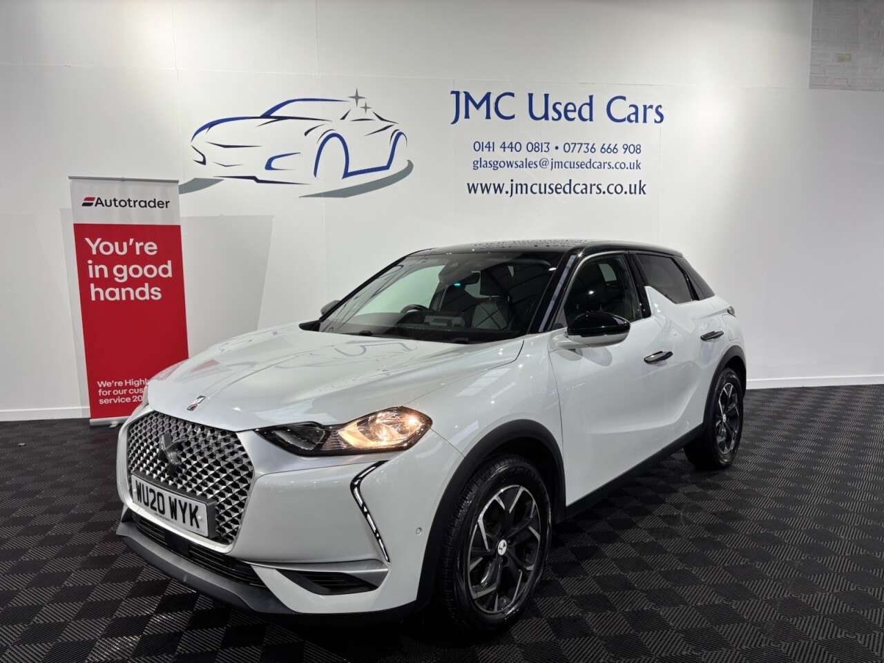 A 2020 DS AUTOMOBILES DS 3 E-TENSE 50kWh Prestige Crossback 5dr Electric Auto (136 ps) BLUETOOTH, PARK A 2020 DS AUTOMOBILES DS 3 E-TENSE 50kWh Prestige Crossback 5dr Electric Auto (136 ps) BLUETOOTH, PARK