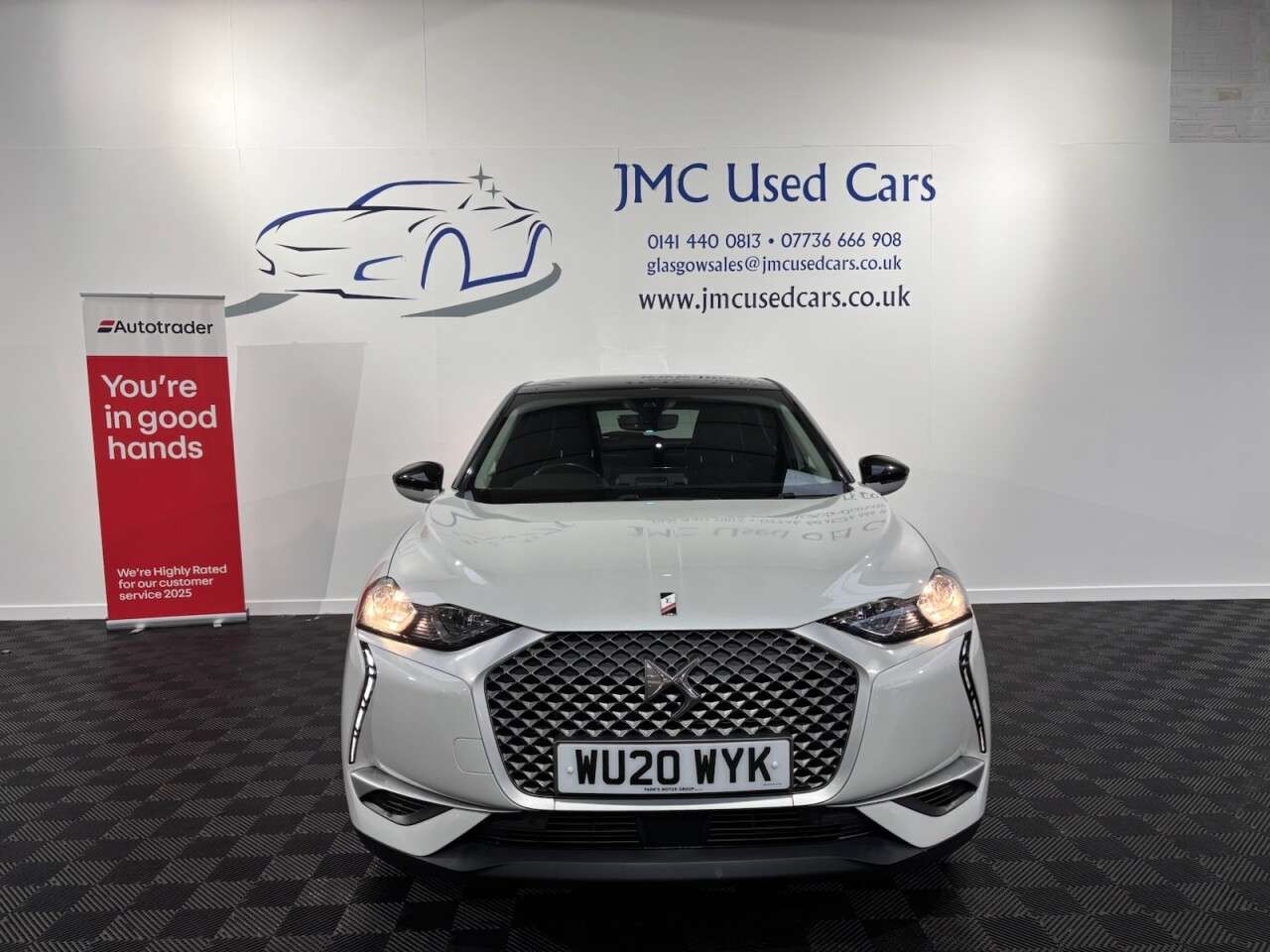 A 2020 DS AUTOMOBILES DS 3 E-TENSE 50kWh Prestige Crossback 5dr Electric Auto (136 ps) BLUETOOTH, PARK A 2020 DS AUTOMOBILES DS 3 E-TENSE 50kWh Prestige Crossback 5dr Electric Auto (136 ps) BLUETOOTH, PARK