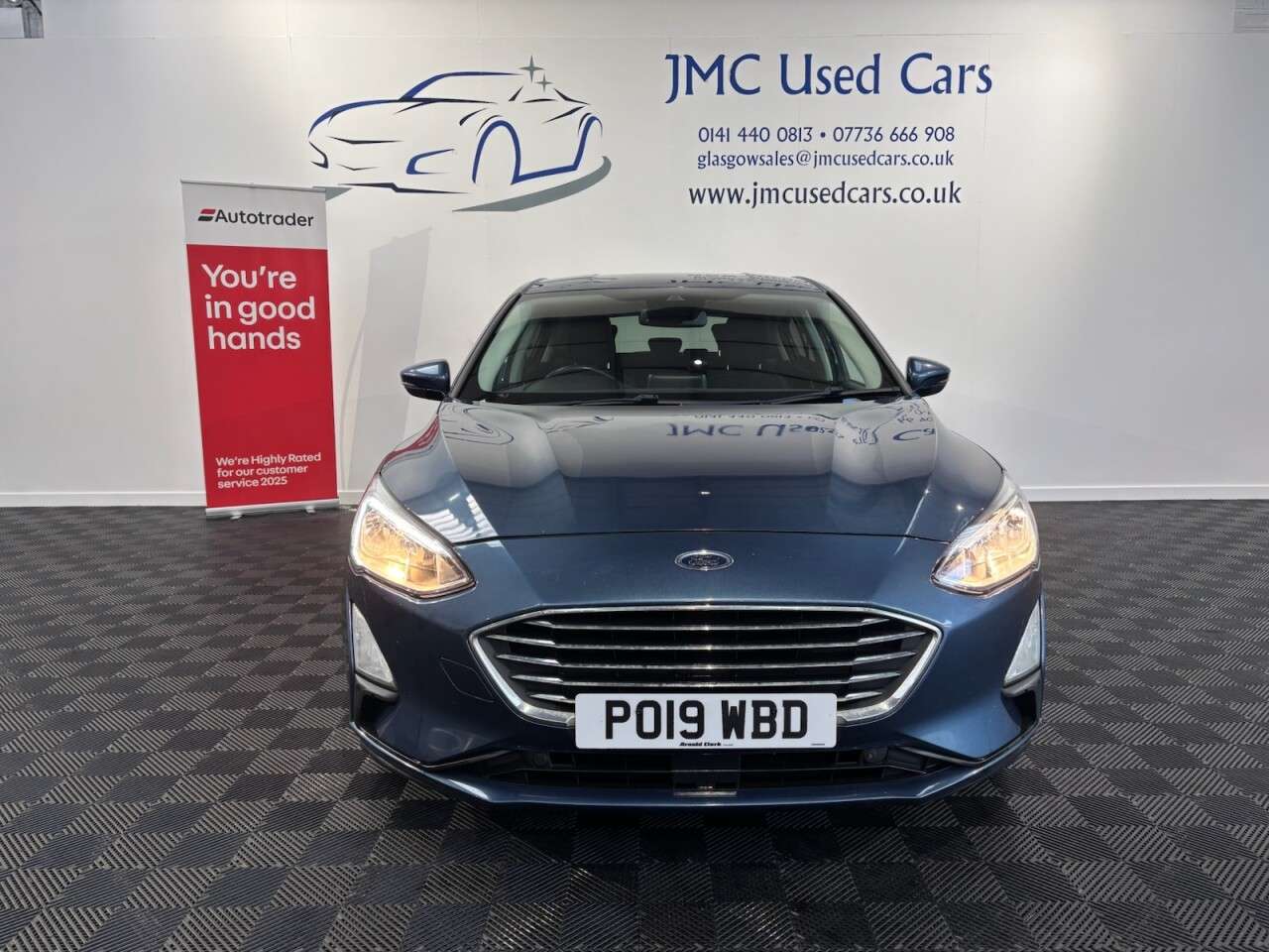 A 2019 FORD FOCUS 1.5 EcoBlue Titanium Hatchback 5dr Diesel Auto Euro 6 (s/s) (120 ps) 1 YR M A 2019 FORD FOCUS 1.5 EcoBlue Titanium Hatchback 5dr Diesel Auto Euro 6 (s/s) (120 ps) 1 YR M