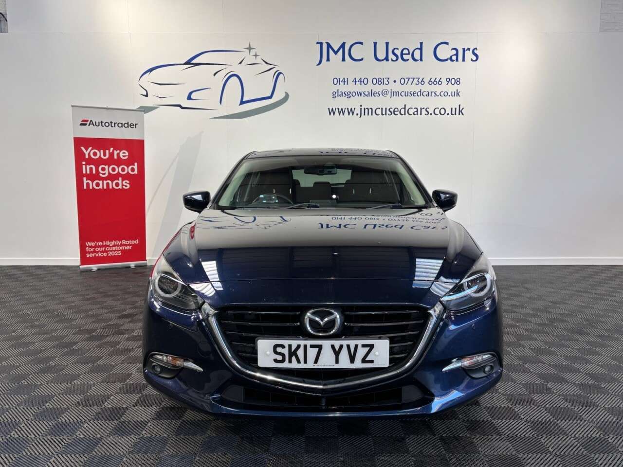 A 2017 MAZDA MAZDA3 2.0 SKYACTIV-G Sport Nav Hatchback 5dr Petrol Manual Euro 6 (s/s) (121 ps) A 2017 MAZDA MAZDA3 2.0 SKYACTIV-G Sport Nav Hatchback 5dr Petrol Manual Euro 6 (s/s) (121 ps)