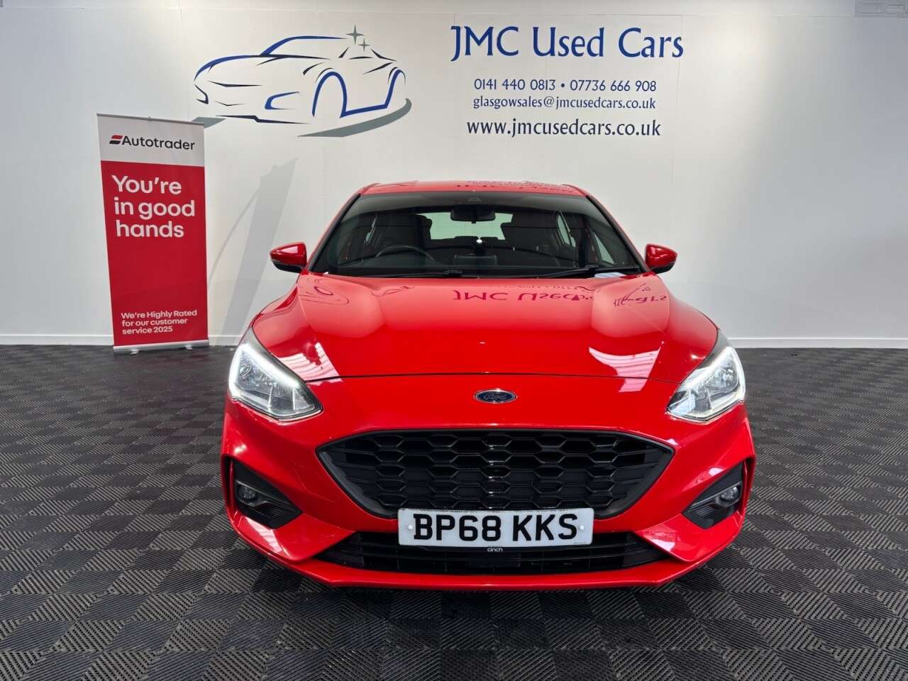 A 2019 FORD FOCUS 1.0T EcoBoost ST-Line Hatchback 5dr Petrol Auto Euro 6 (s/s) (125 ps) DAB R A 2019 FORD FOCUS 1.0T EcoBoost ST-Line Hatchback 5dr Petrol Auto Euro 6 (s/s) (125 ps) DAB R